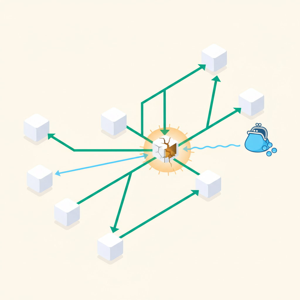 Failure handling and partial refunds in multi-agent chains