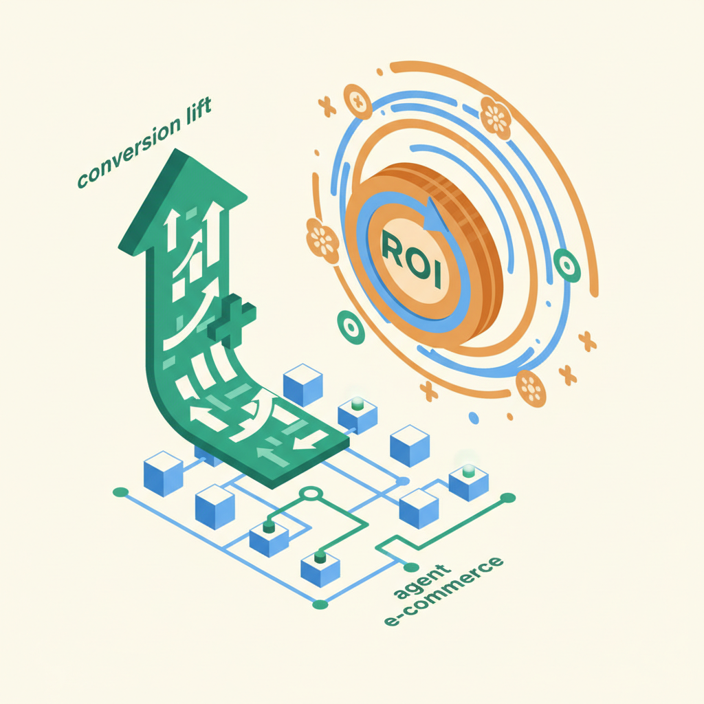Results: merchants report 12% average conversion lift, 18x ROI. This is what agent commerce looks like applied to e-commerce.