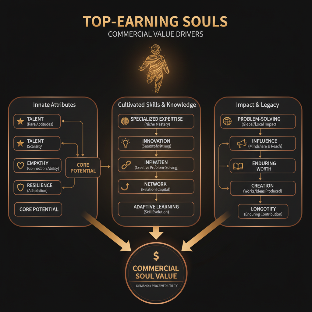 Top-earning souls: what makes some souls more commercially valuable than others