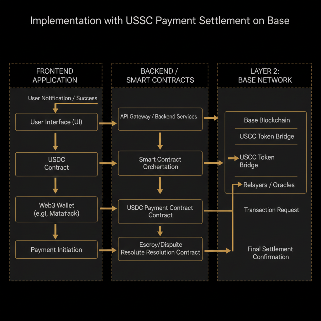 Implementation with USDC payment settlement on Base